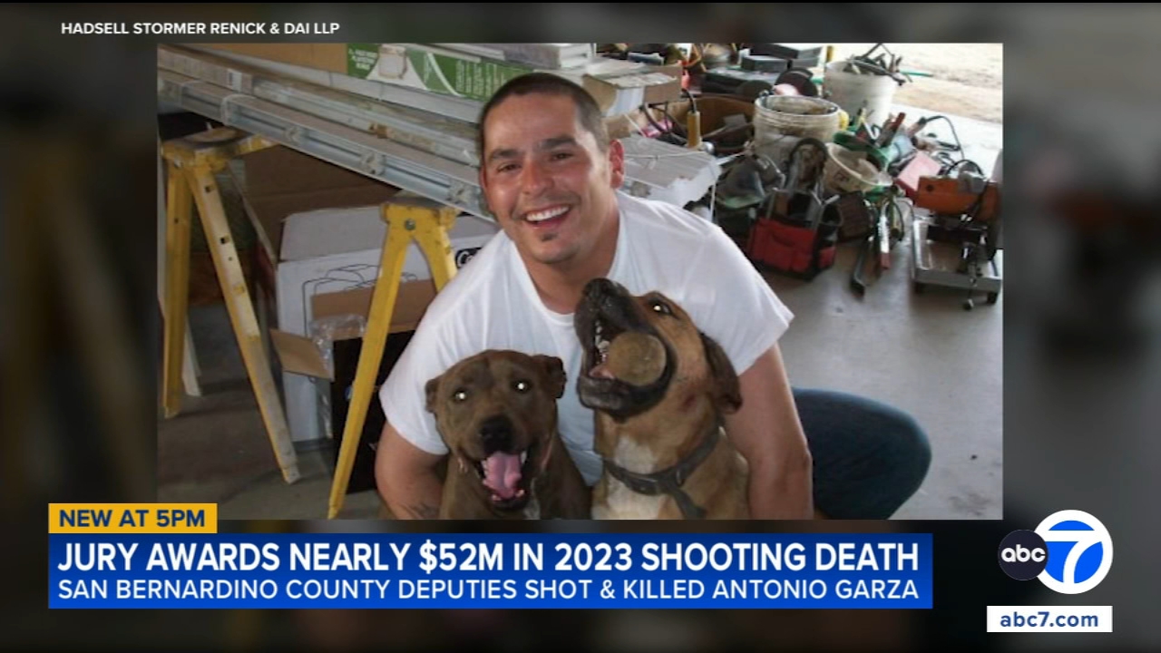 Family of man killed by deputies in IE awarded nearly $52M, urges AG to file criminal charges