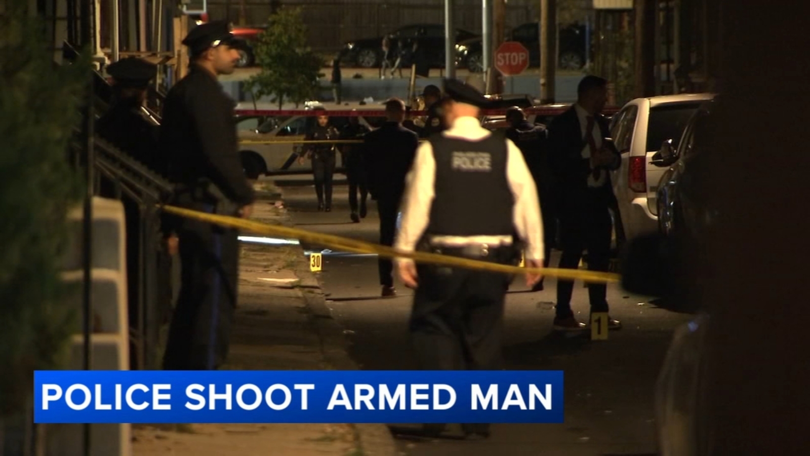 Man shot by police after allegedly pointing gun at Philadelphia officers
      