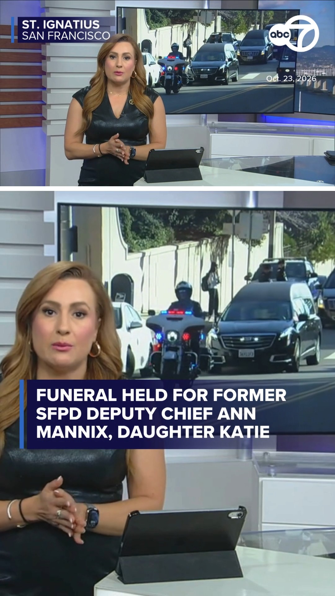 Funeral held for former SFPD Deputy Chief Ann Mannix, daughter Katie