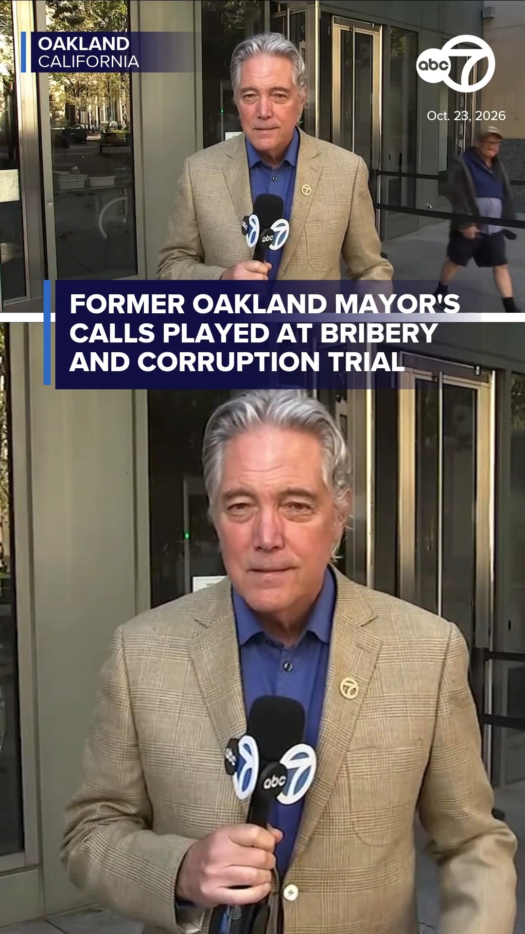 Former Oakland mayor's calls played at bribery and corruption trial