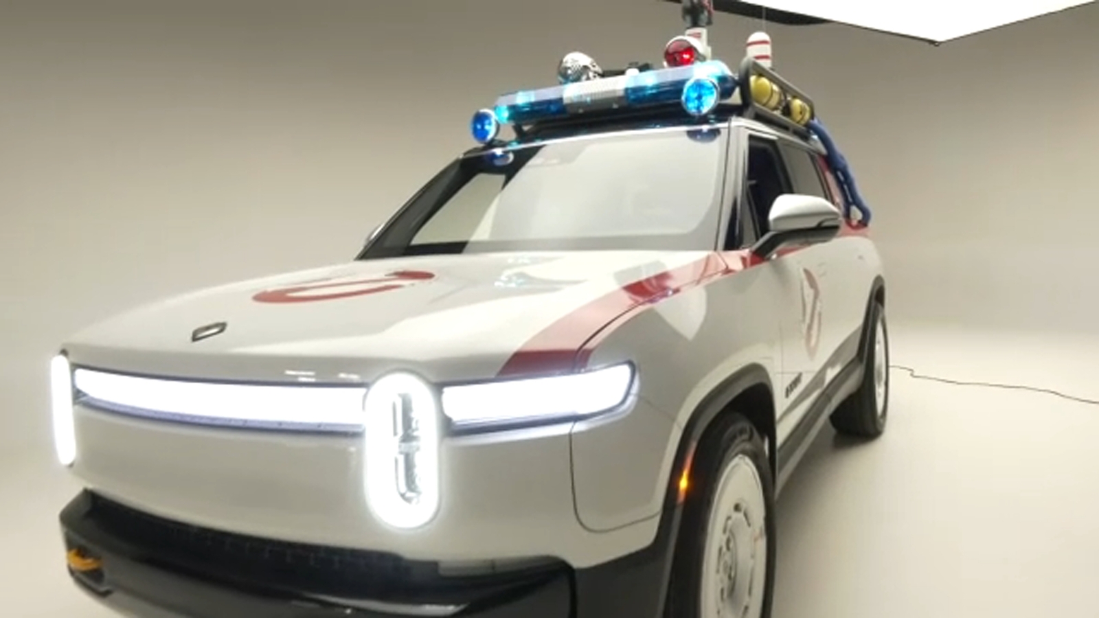 Rivian channels ‘Ghostbusters’ with one-of-a-kind Ecto-R1 for Halloween season Rivian channels ‘Ghostbusters’ with one-of-a-kind Ecto-R1 for Halloween season