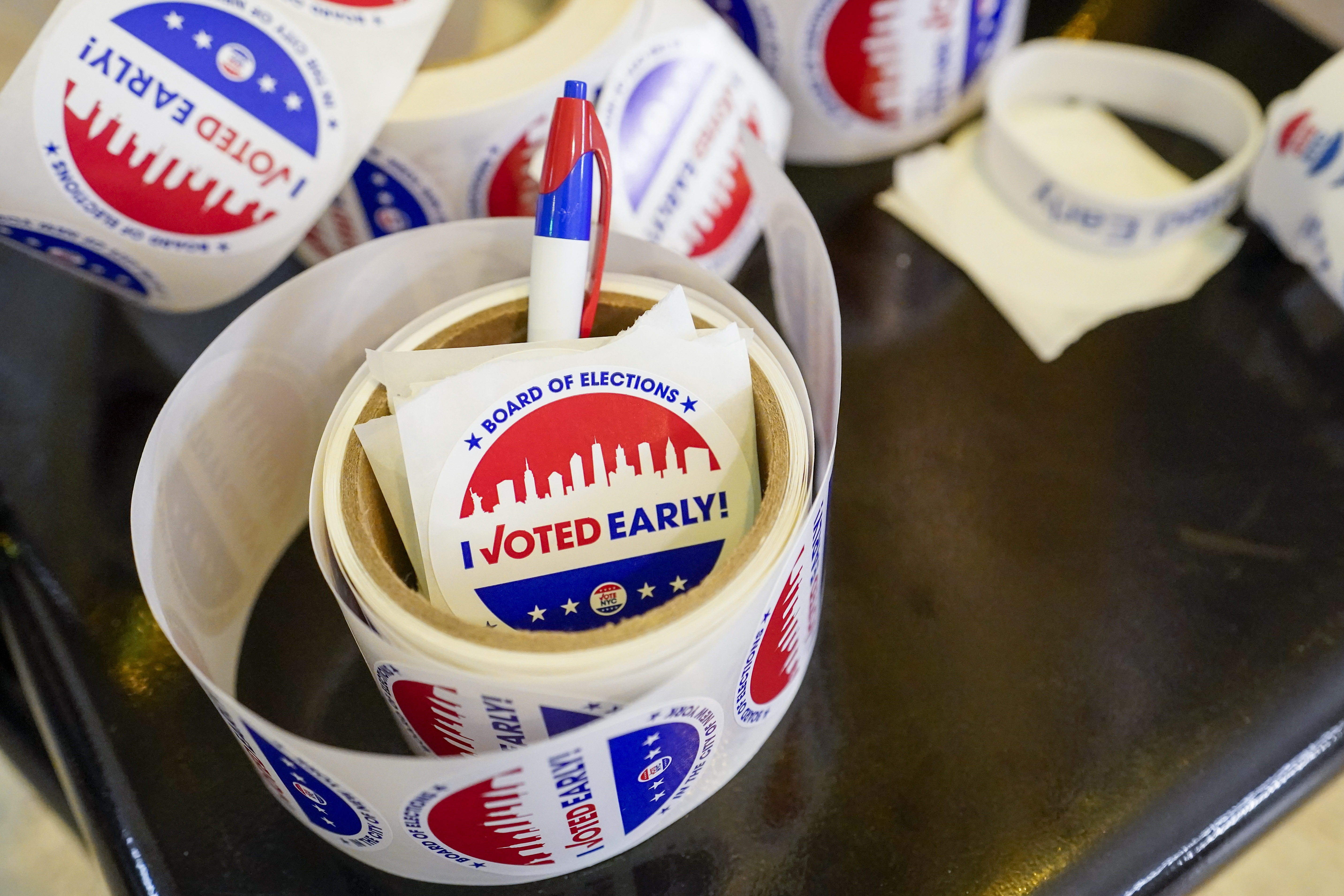 Early voting opens in New York and New Jersey