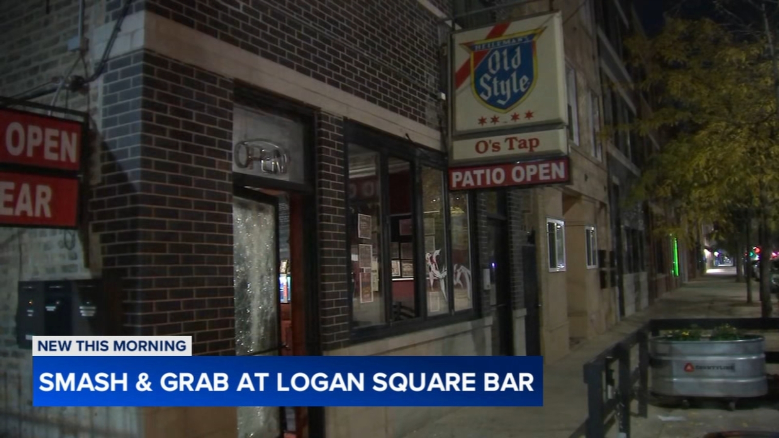 Attempted smash-and-grab burglary at Logan Square bar, Chicago police say