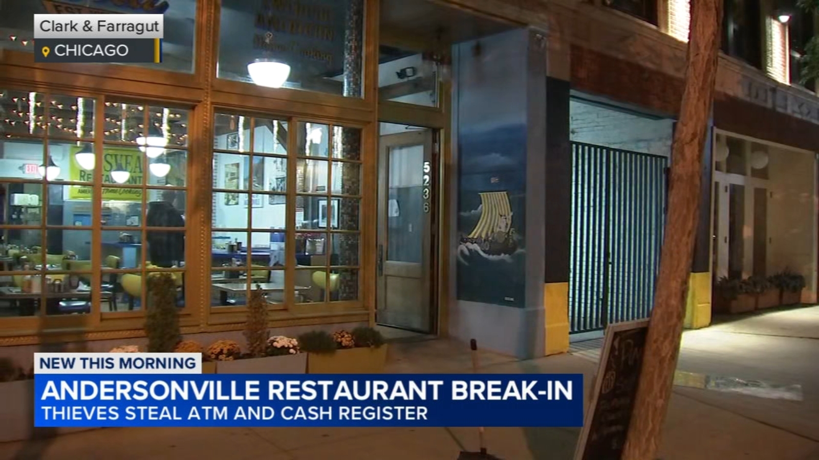 Thieves target Swedish restaurant in Andersonville, Chicago police say