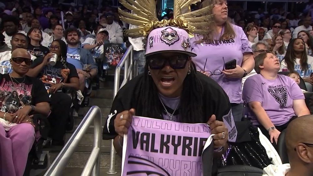 'An amazing time': Valks fans react to Game 4 win