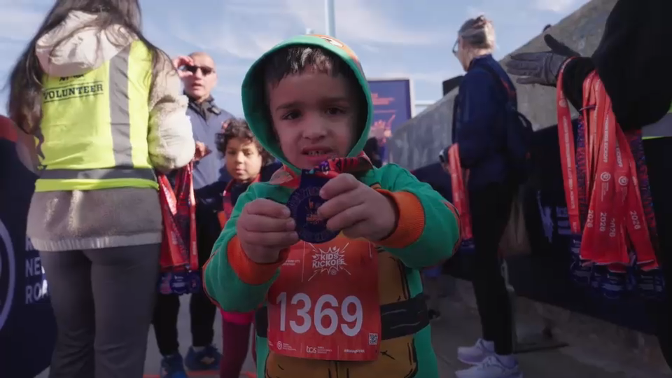 Thousands join Marathon Kids Kickoff across NYC
