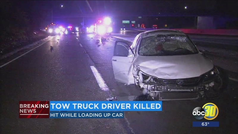 Tow truck driver killed in Highway 99 crash near Calwa