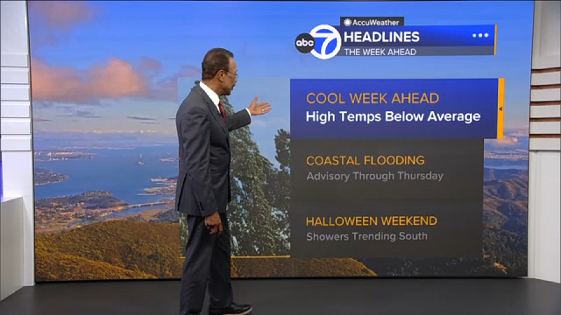 AccuWeather Forecast: Partly cloudy overnight