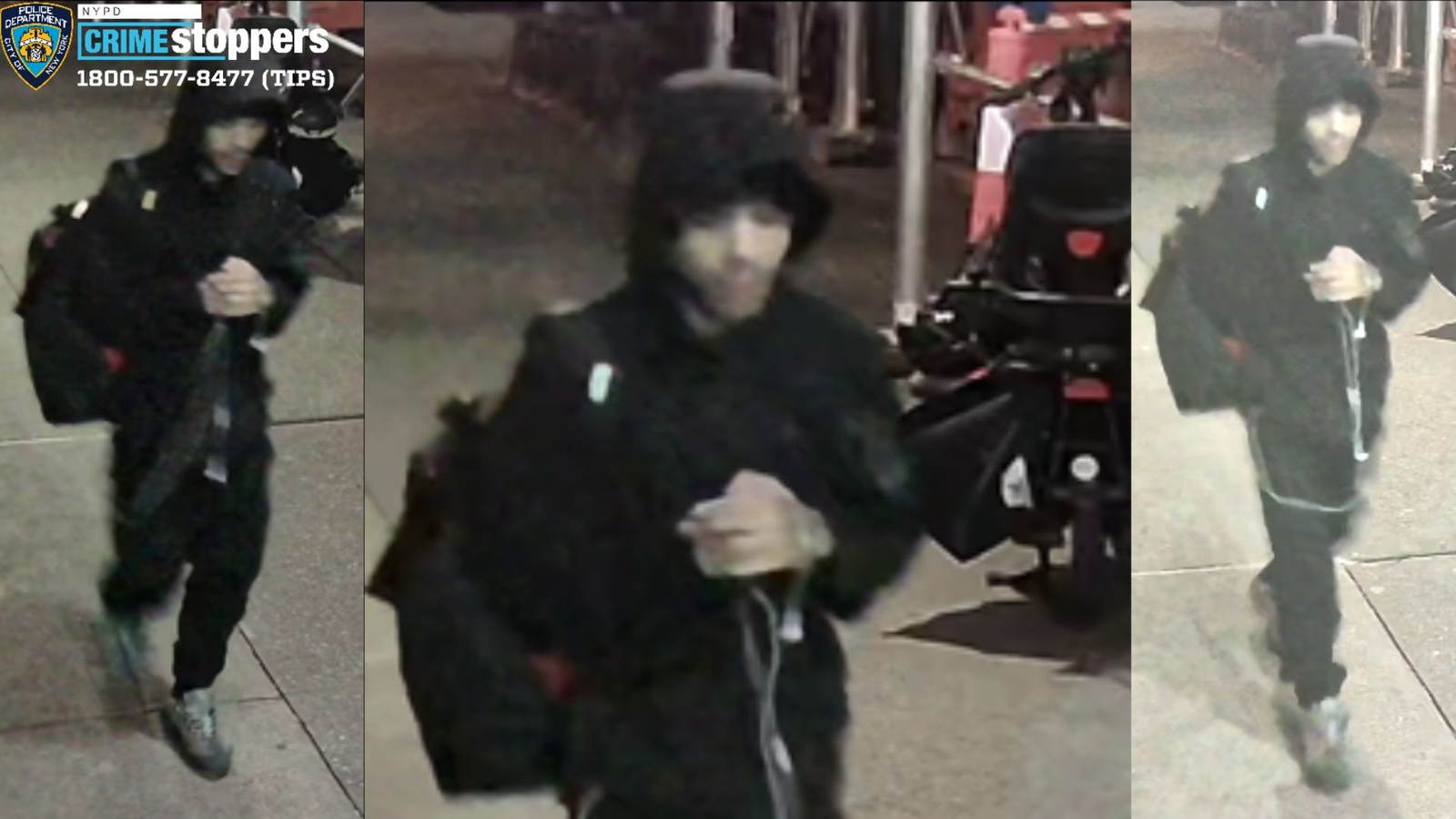NYPD releases video of person wanted in 'horrific' Central Park sex assault
