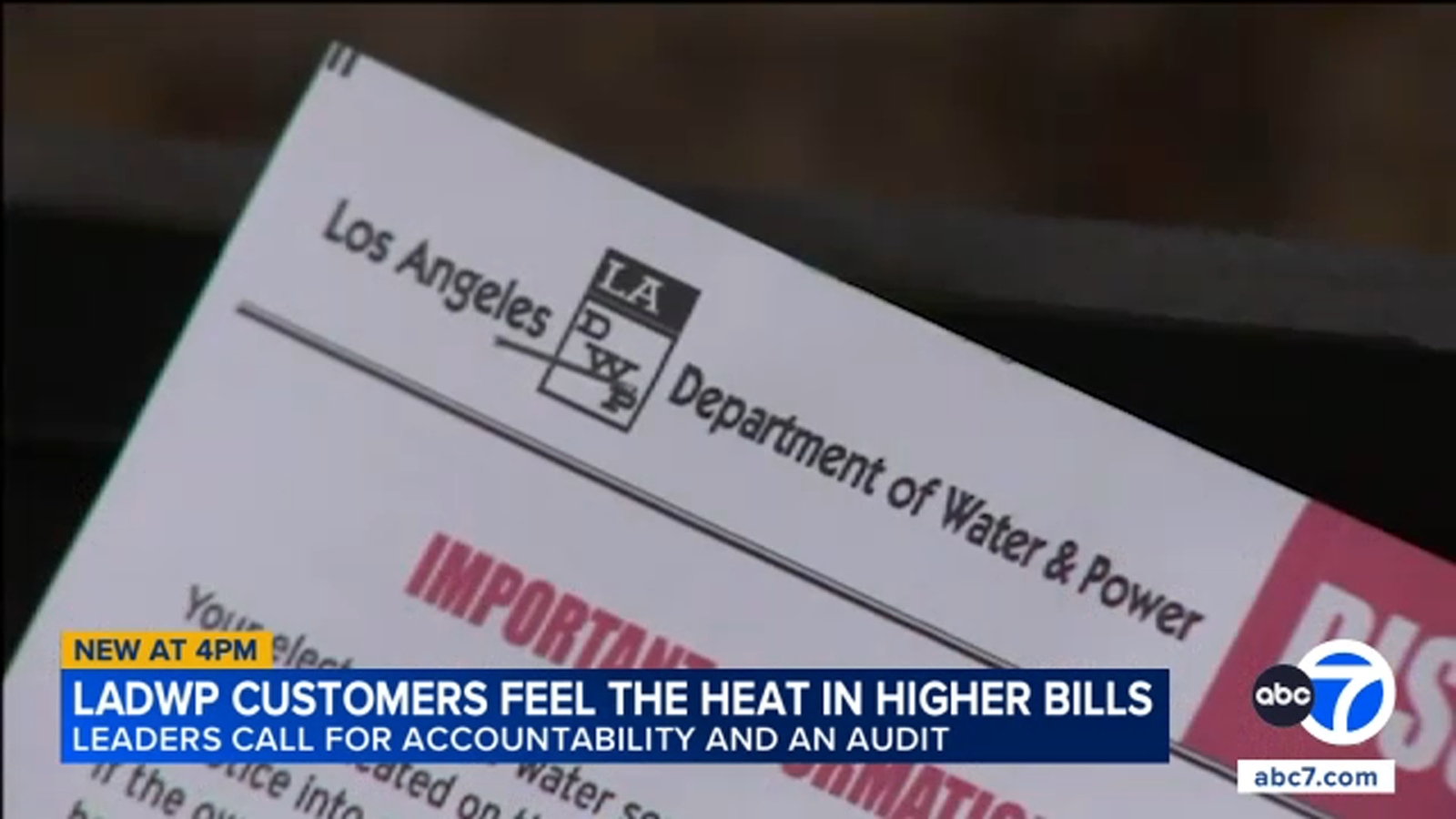 Los Angeles officials call for review, relief as residents react to high LADWP bills Los Angeles officials call for review, relief as residents react to high LADWP bills
