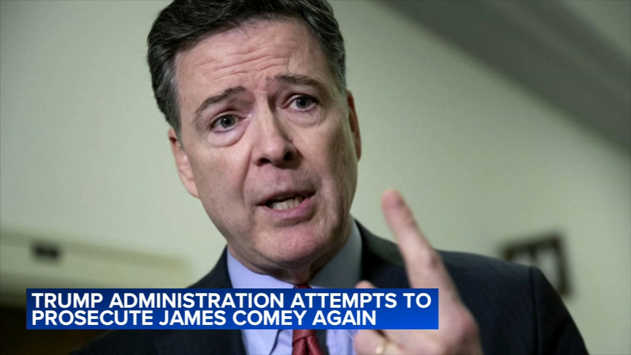 Trump administration attempting to prosecute former FBI Director James Comey again