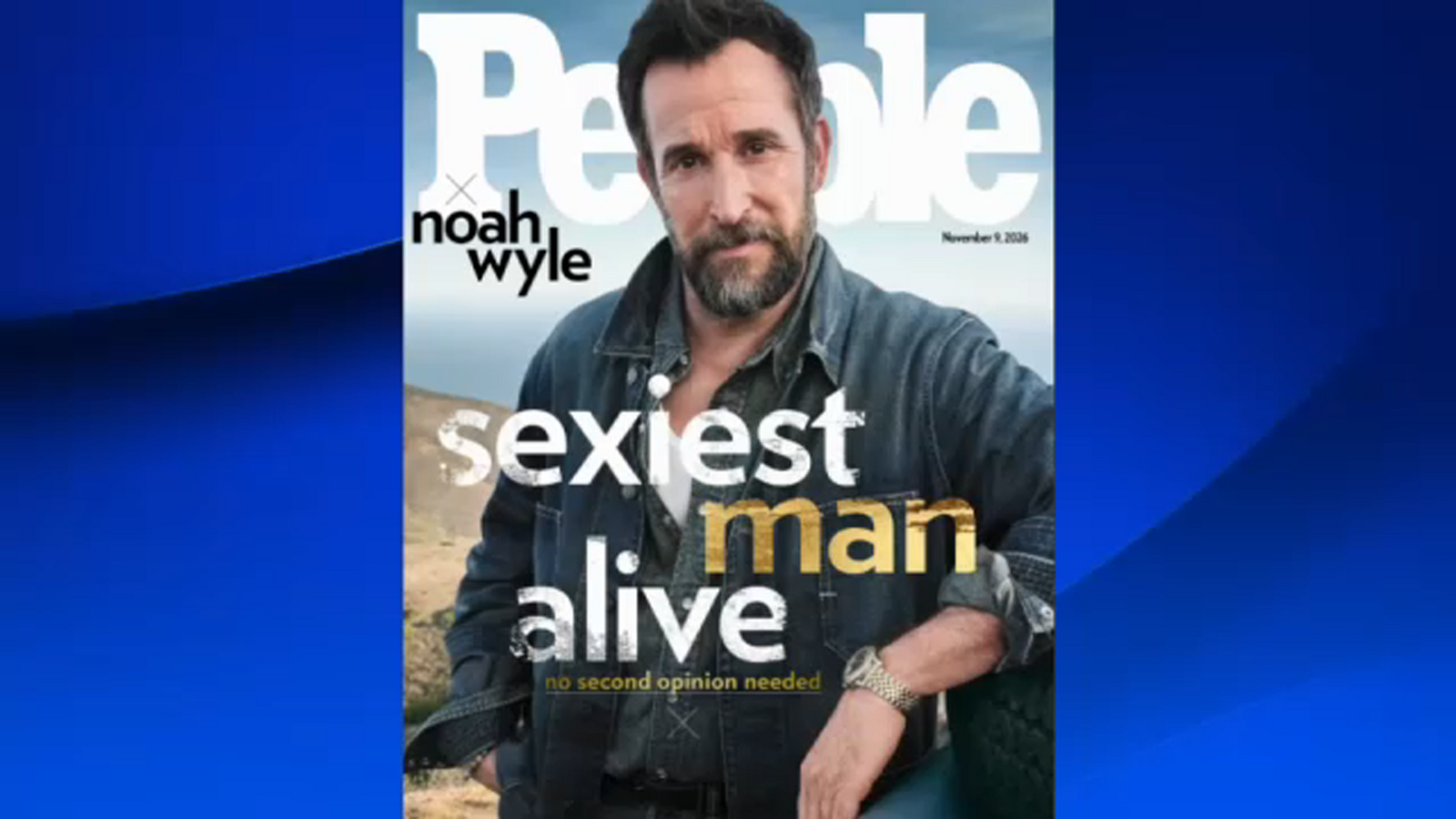 Noah Wyle named People's 'Sexiest Man Alive'