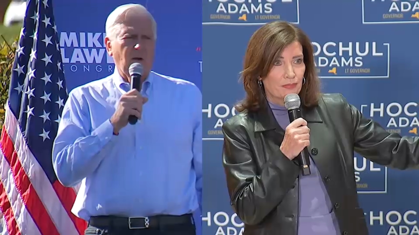 Hochul and Blakeman deliver contrasting closing pitches in NY race