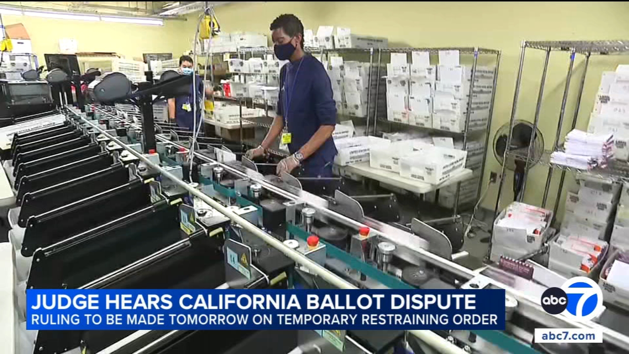 Los Angeles judge to rule Wednesday on DOJ bid to set aside 20,000 ballots