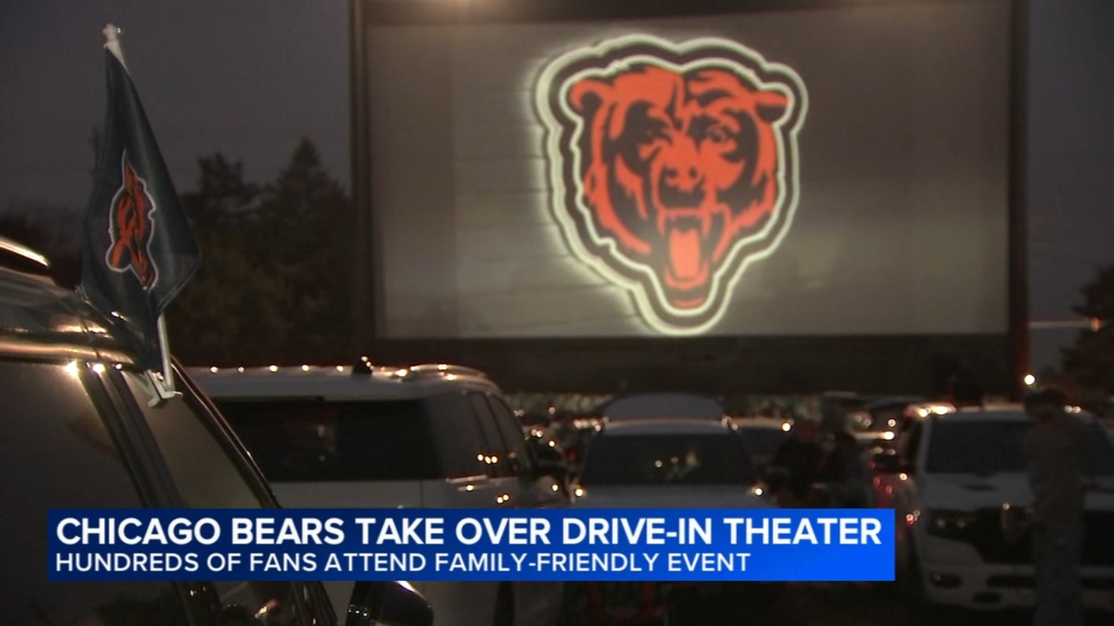 Chicago Bears Host First-Ever Takeover at McHenry Outdoor Theater