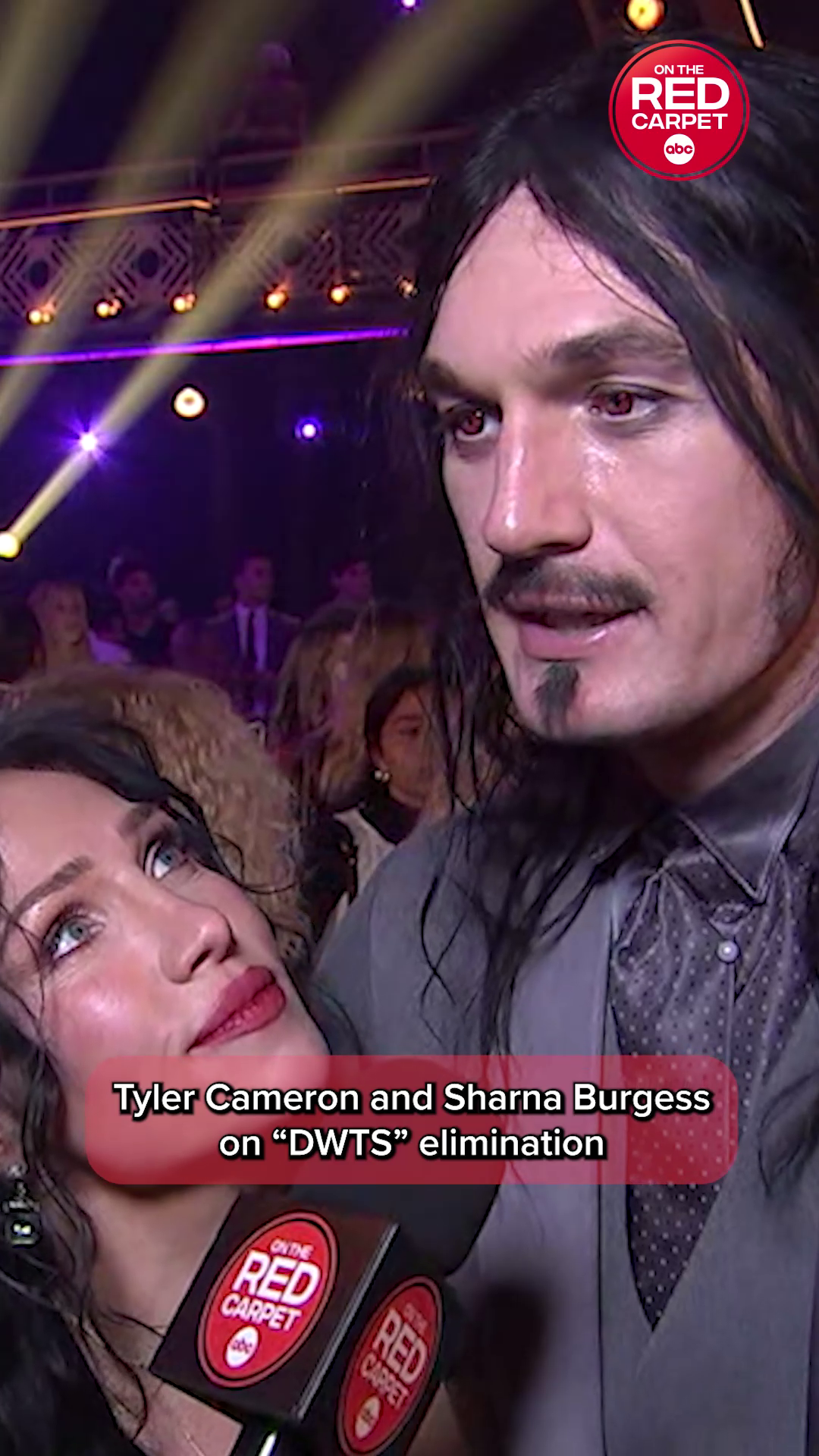 Tyler Cameron and Sharna Burgess on "DWTS" elimination