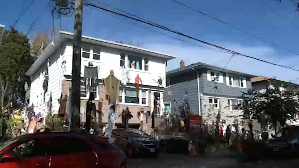 Bloomfield Halloween display draws crowds, complaints