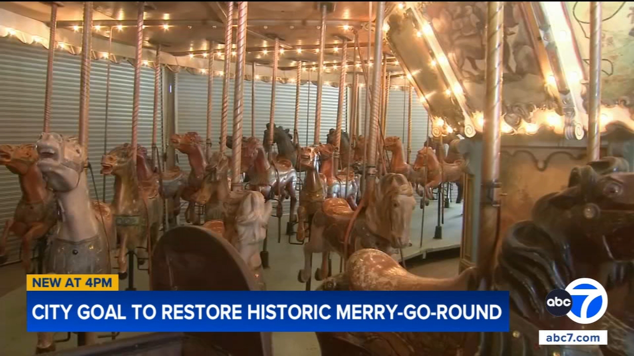 Restoration efforts for Griffith Park merry-go-round underway