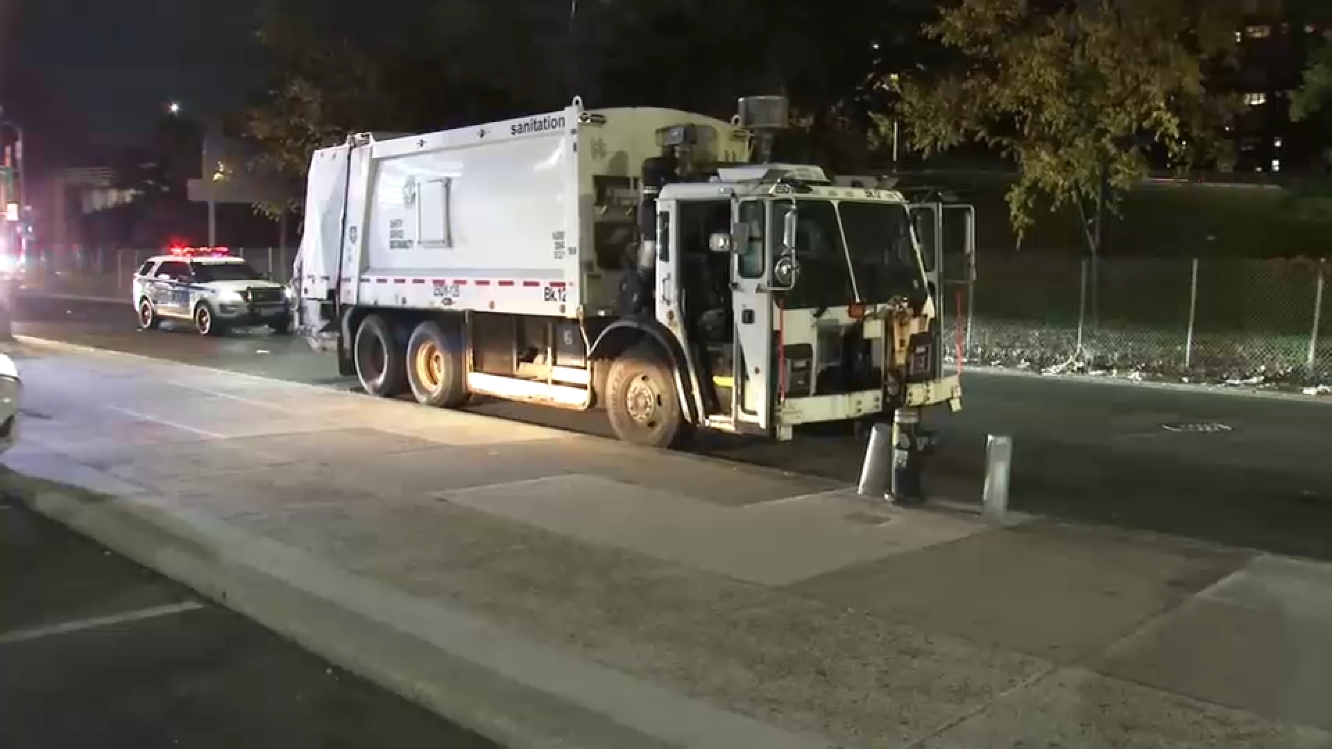 Woman fatally struck by NYC sanitation truck in Brooklyn