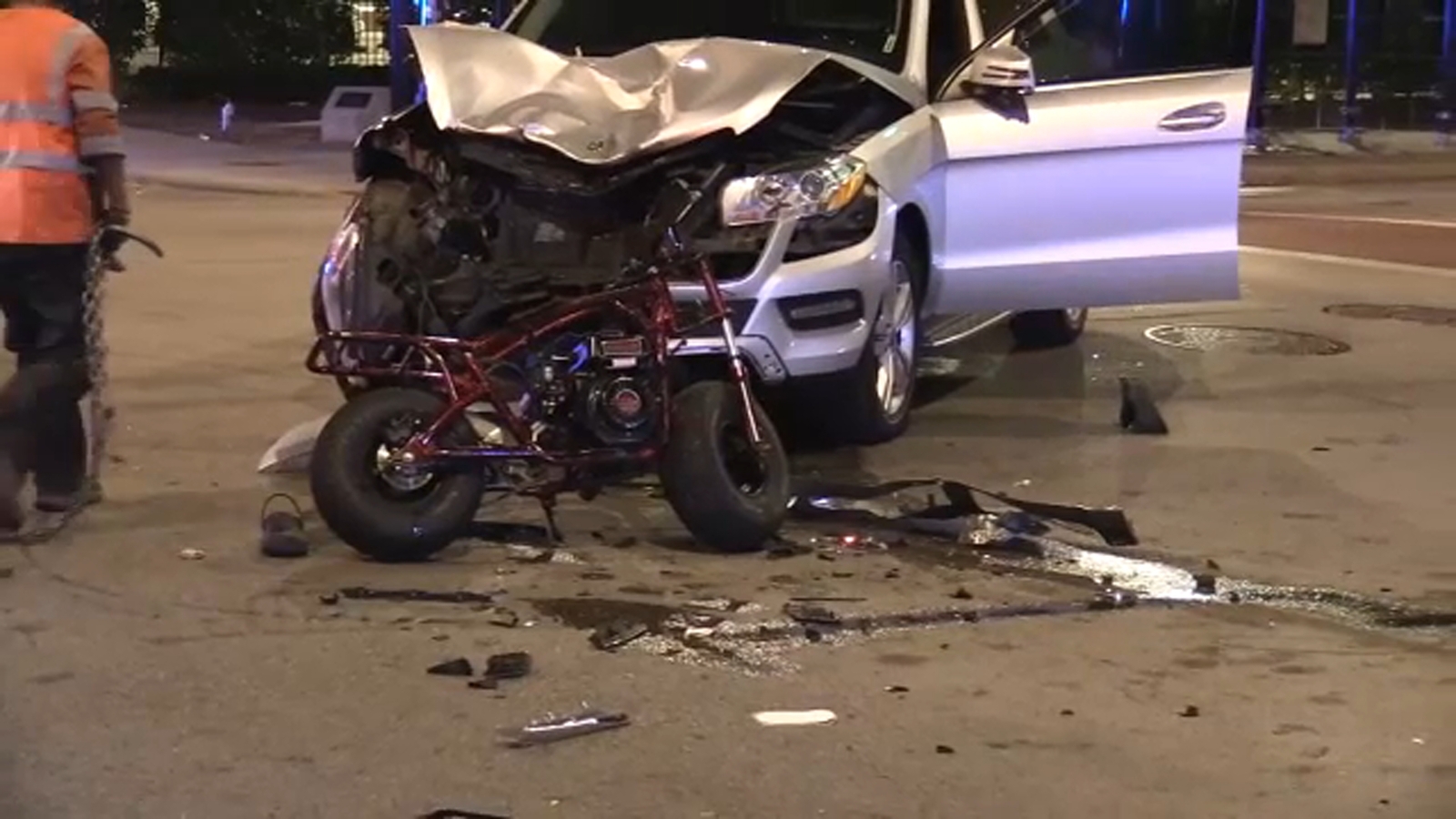 Motorcycle rider killed, 2 others hurt in Woodlawn crash, Chicago police say
      