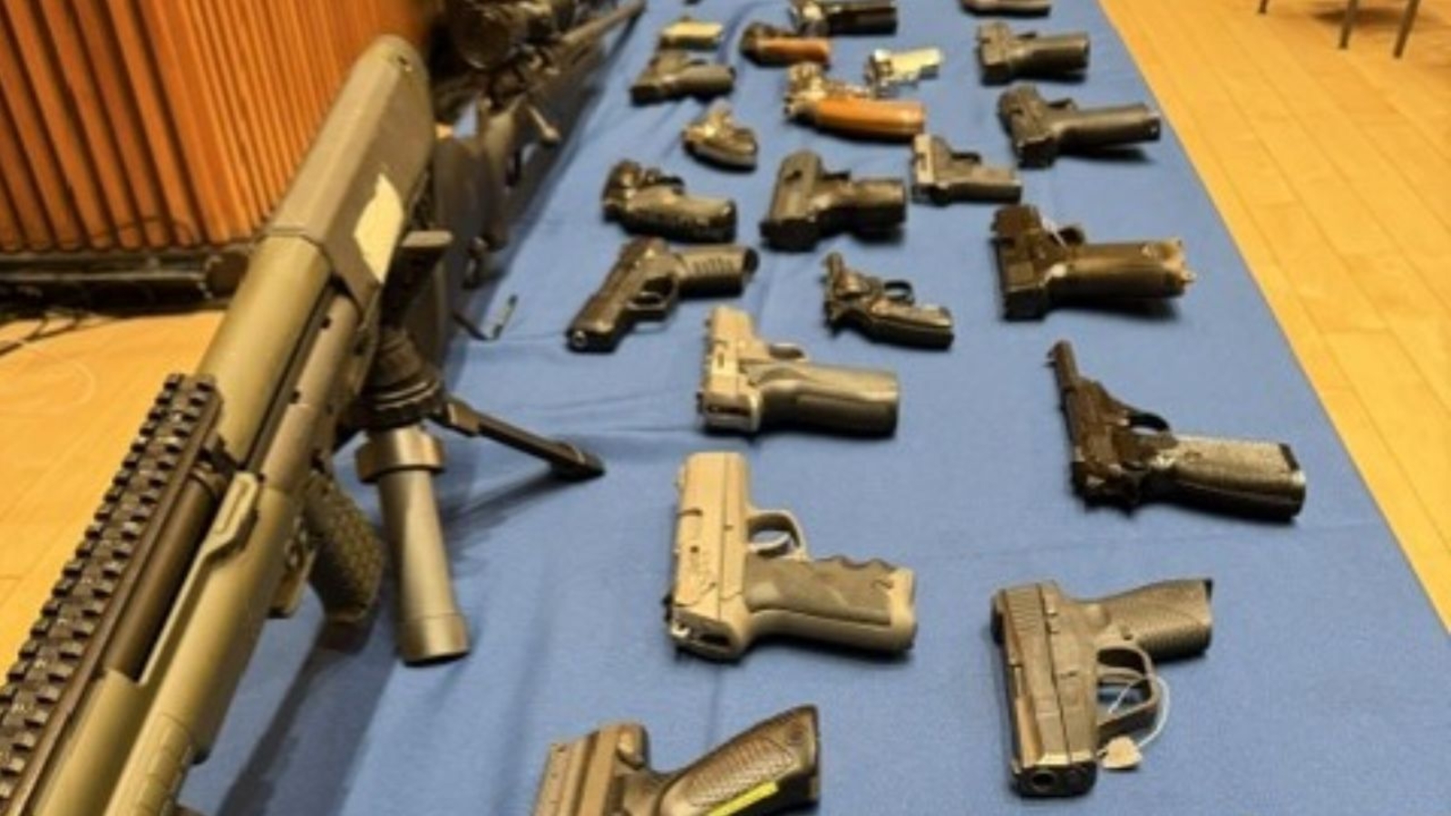NYPD seizes 4,500 illegal guns in 2026 as city sees fewer shooting victims