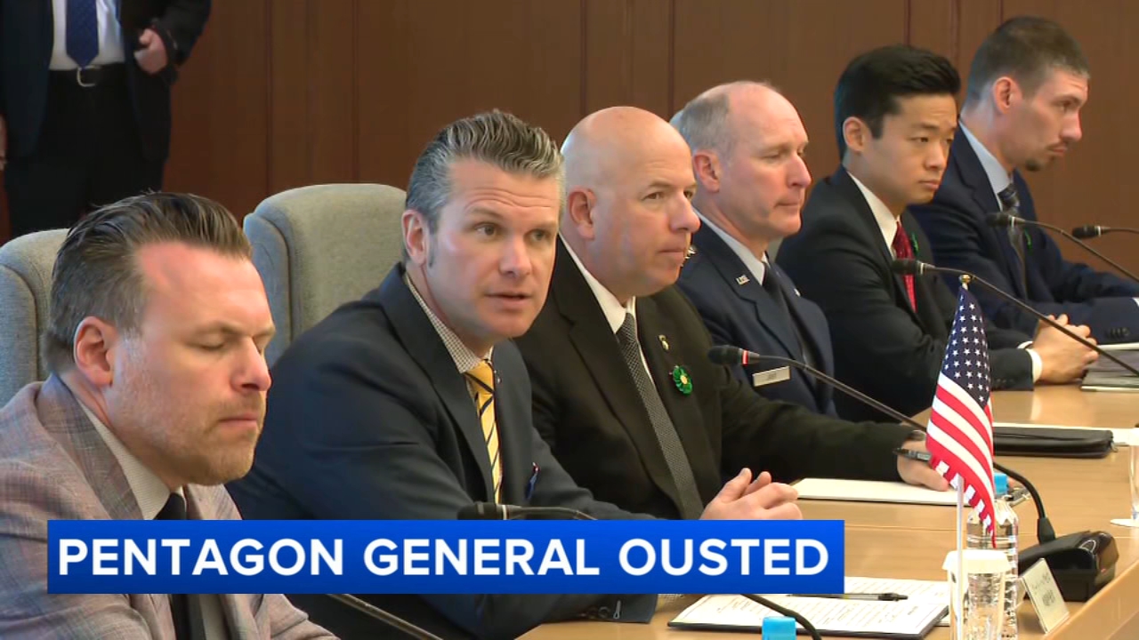 Hegseth fires the Pentagon's top military planner even as Trump considers new Iran strikes