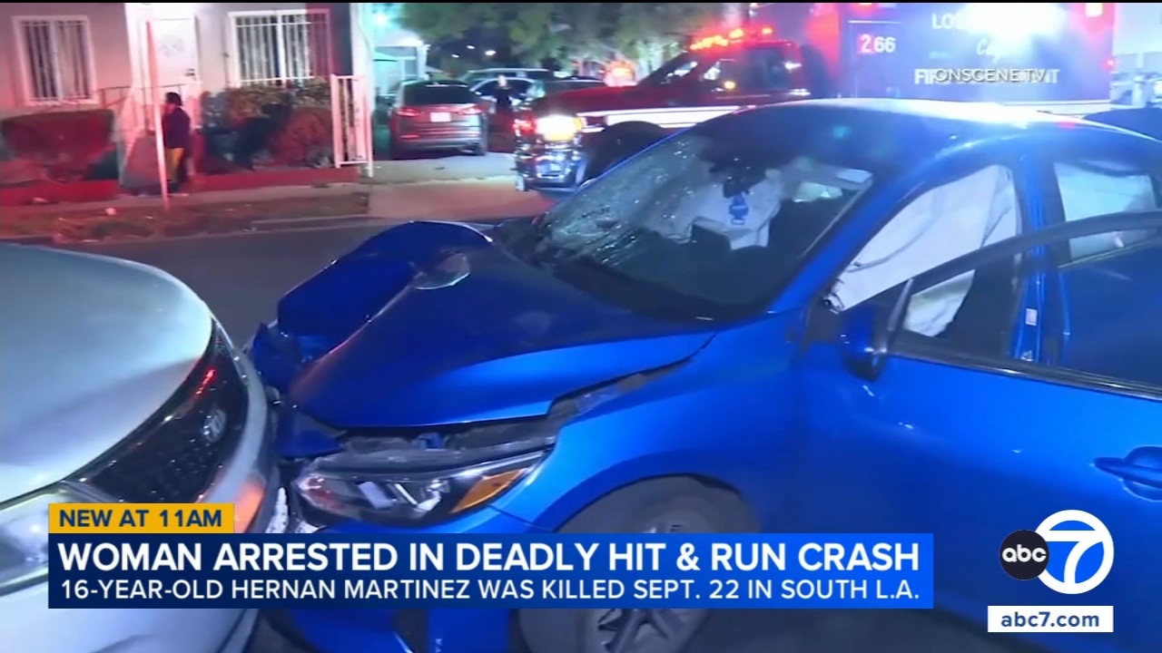 Hit-and-run suspect arrested in South LA crash that killed 16-year-old boy and injured his sister
