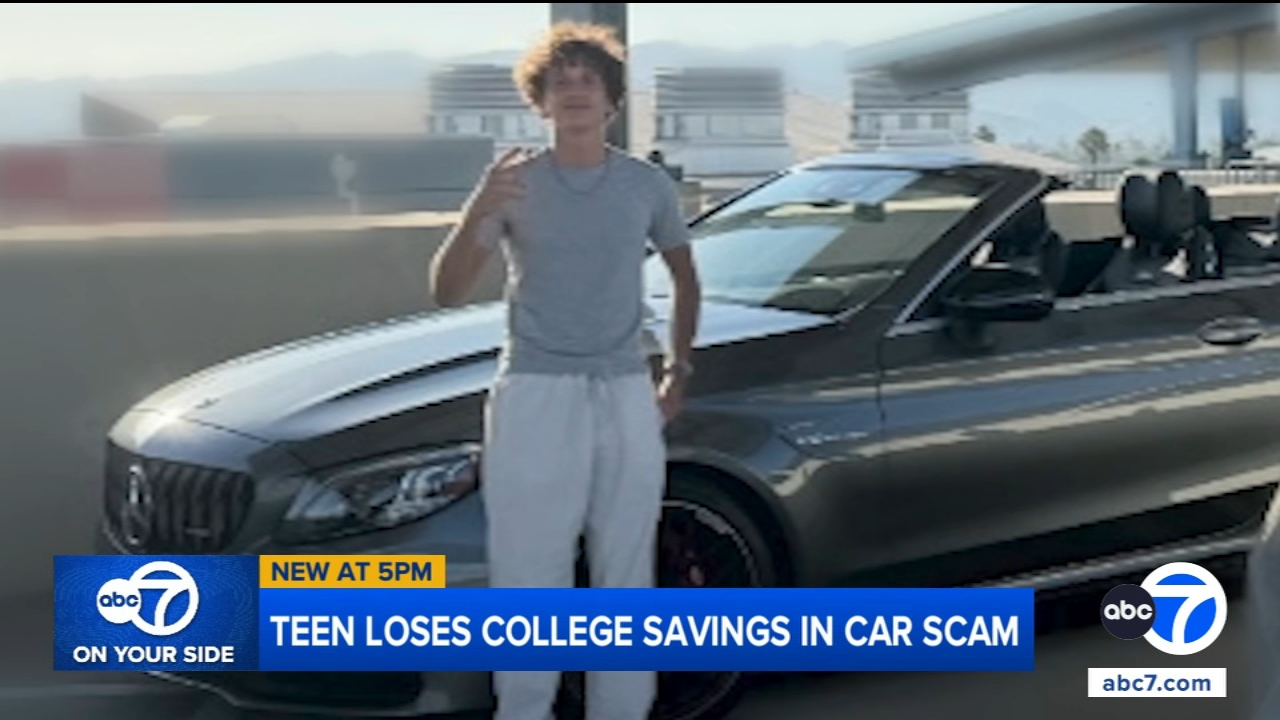 Teen says he lost college savings in car scam, apparent DMV mistake that led to repossession