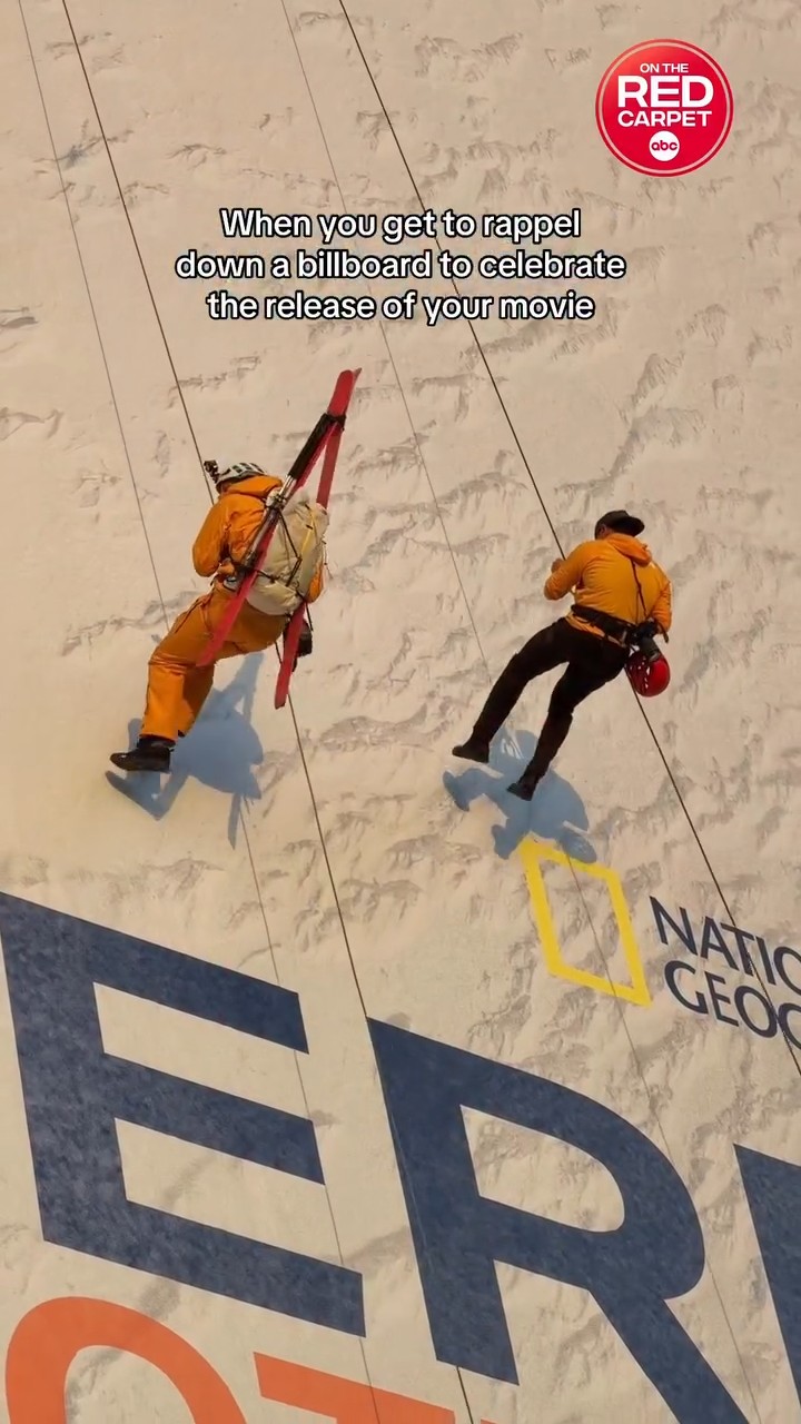 Nat Geo filmmakers rappel down building for 'Everest: The Other Side'