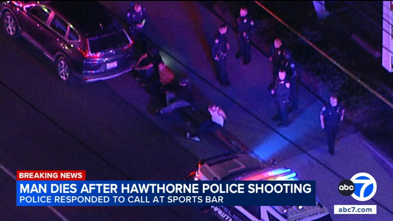Police shoot reportedly armed man at Hawthorne sports bar