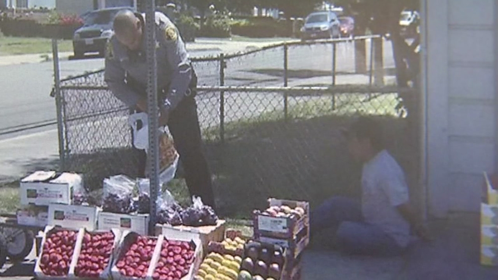 Sheriff responds to viral photo of San Lorenzo fruit vendor arrest