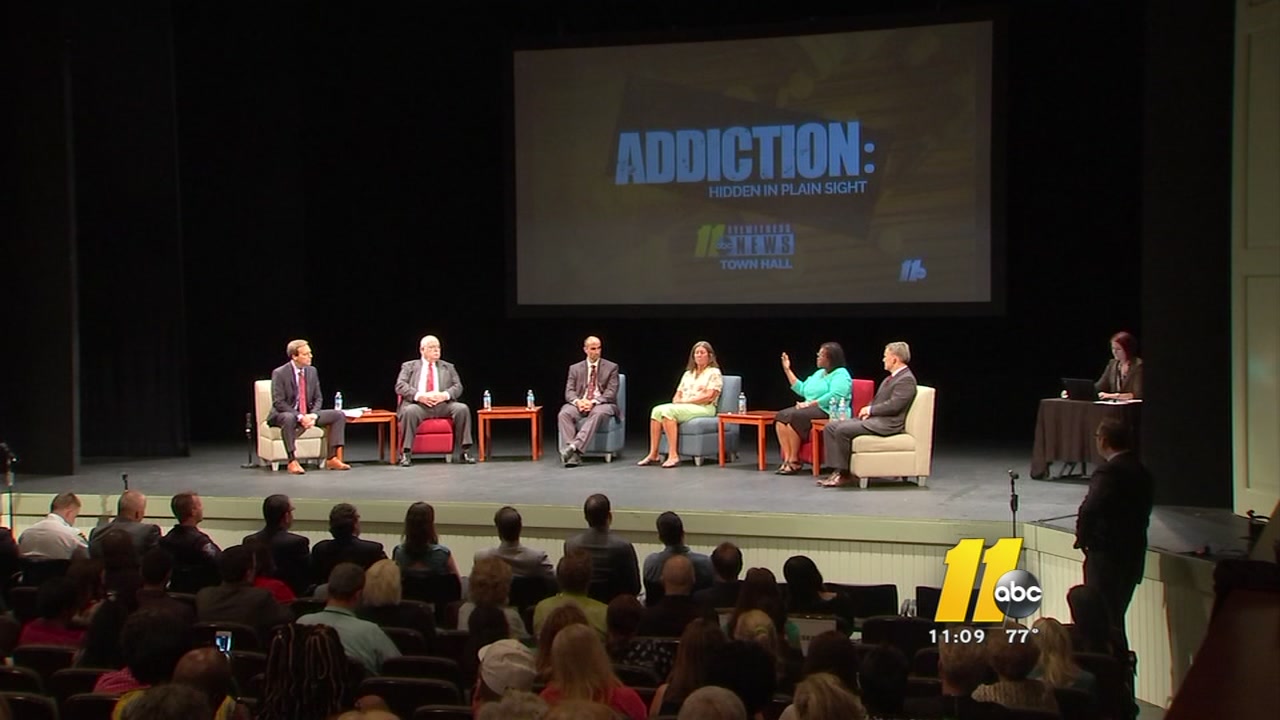 ABC11 hosted town hall on opioid addiction