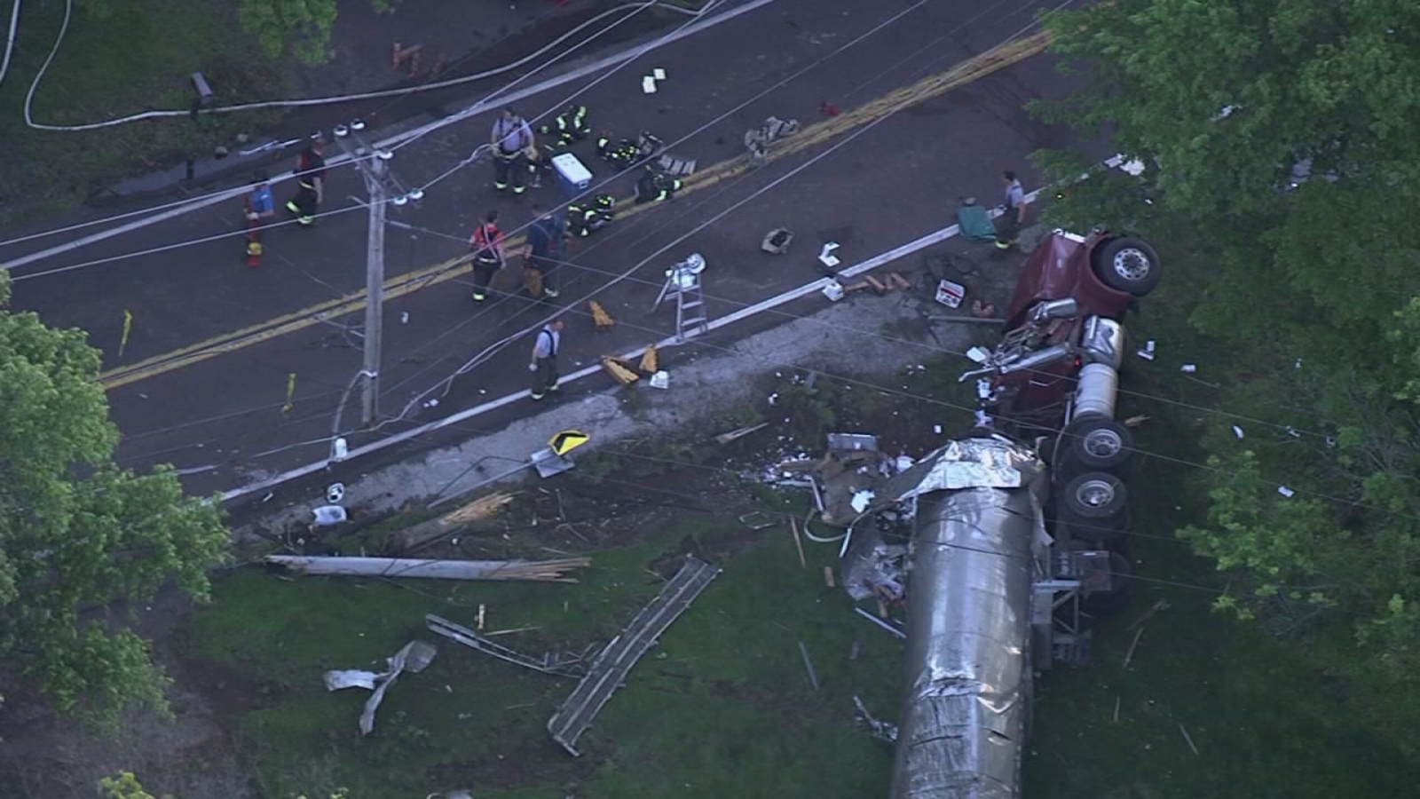 Tractor trailer driver killed in Lower Providence Twp., Montgomery