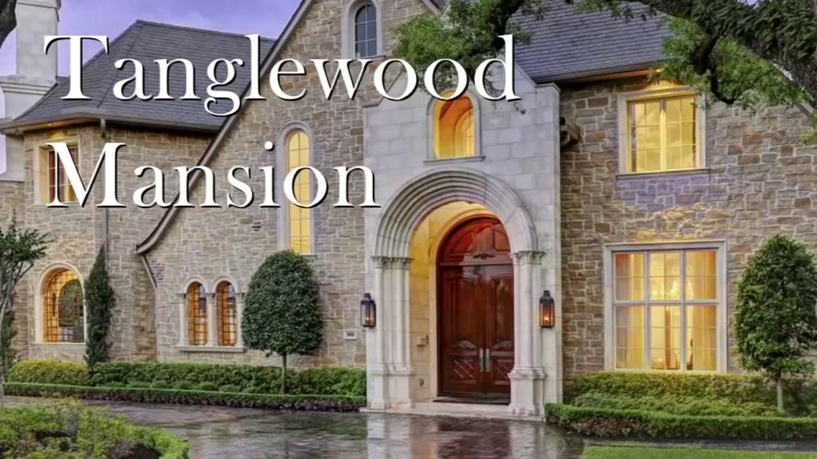 Mustsee Tanglewood mansion hits market ABC13 Houston