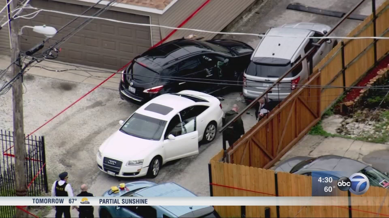 CPD officer pinned by vehicle, shoots suspect