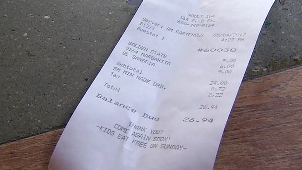 Tipping: Do you understand surcharges and tips at restaurants? Looking at the 'extra line' on your receipt
