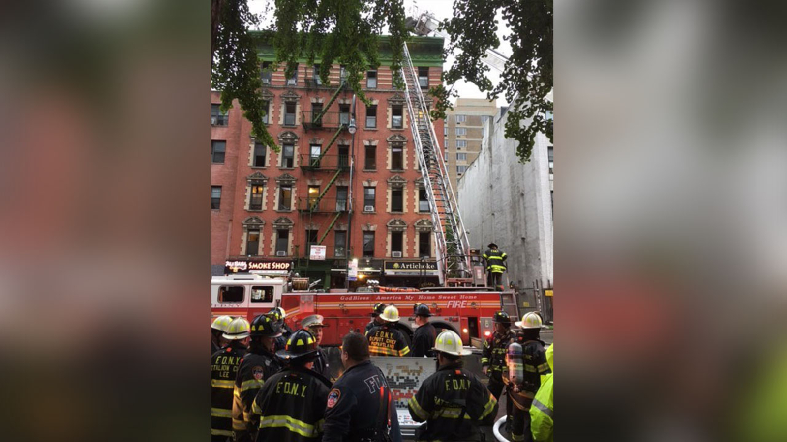 Fire breaks out at Artichoke Basille's Pizza in East Village ABC7 New