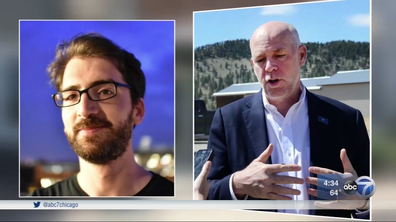 Republican who allegedly attacked reporter apologizes after winning election