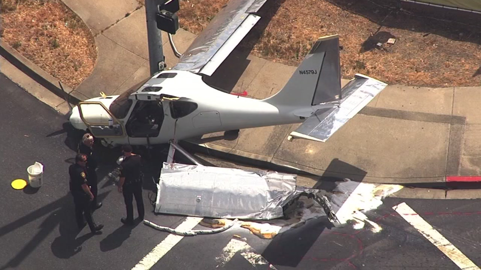 Good Samaritan pulls pilot out of plane after crash near Buchanan Field ...