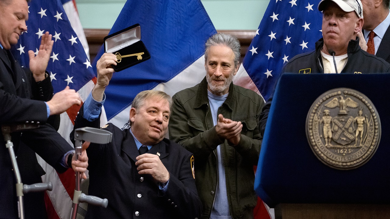 Firefighter Ray Pfeifer, who fought for 9/11 benefits honored at wake