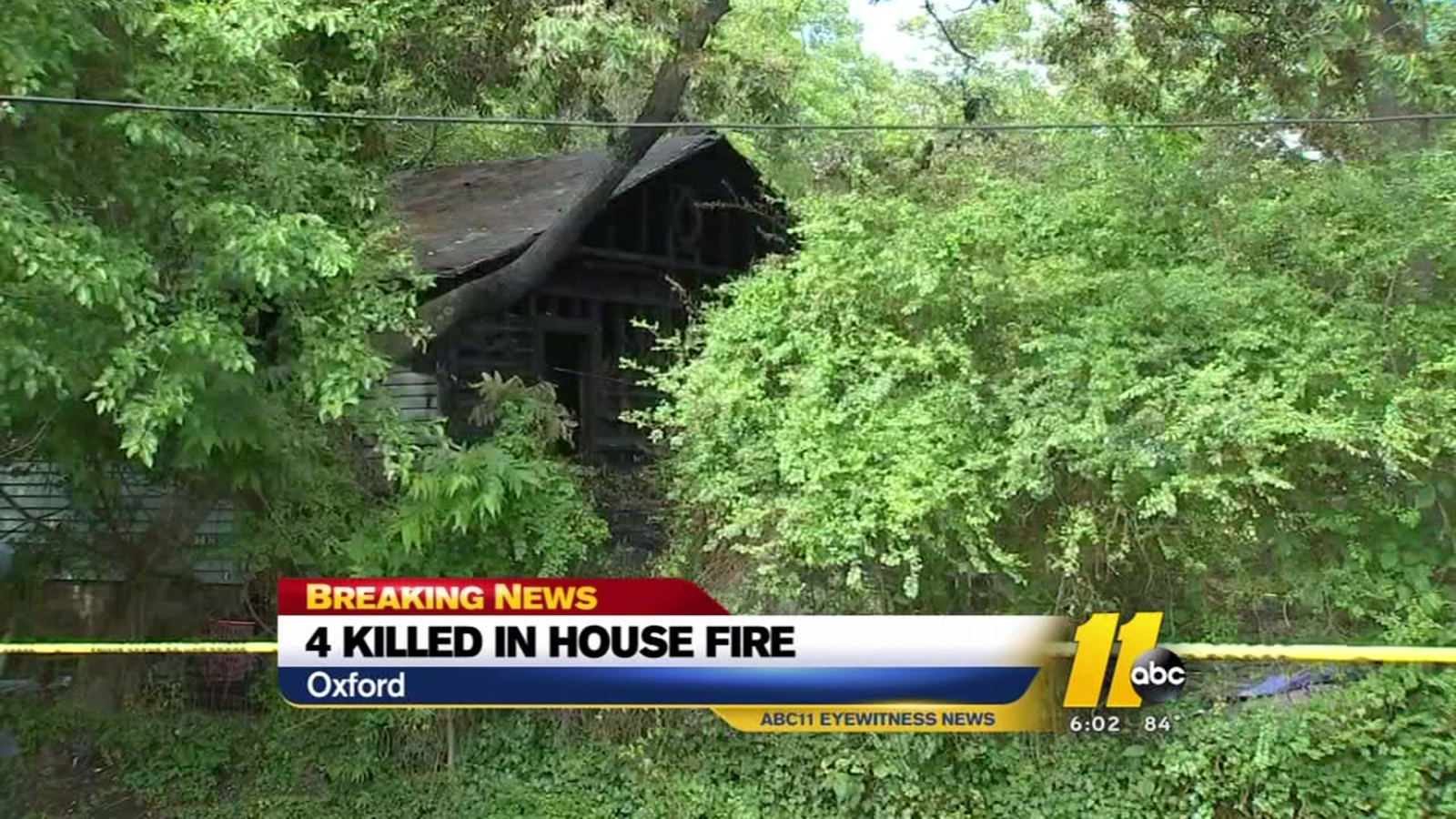 4 dead in Oxford house fire, authorities say ABC11 RaleighDurham