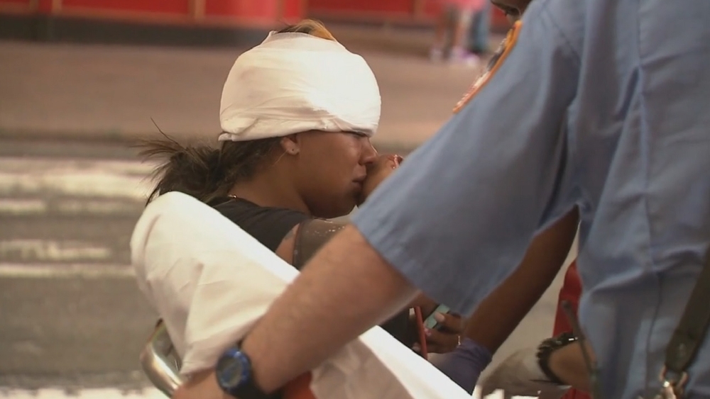 Woman slashed in face on subway platform at Grand Central