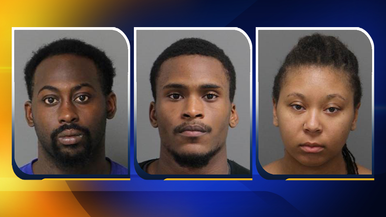 3 arrested, burglarized Clayton police chief's home