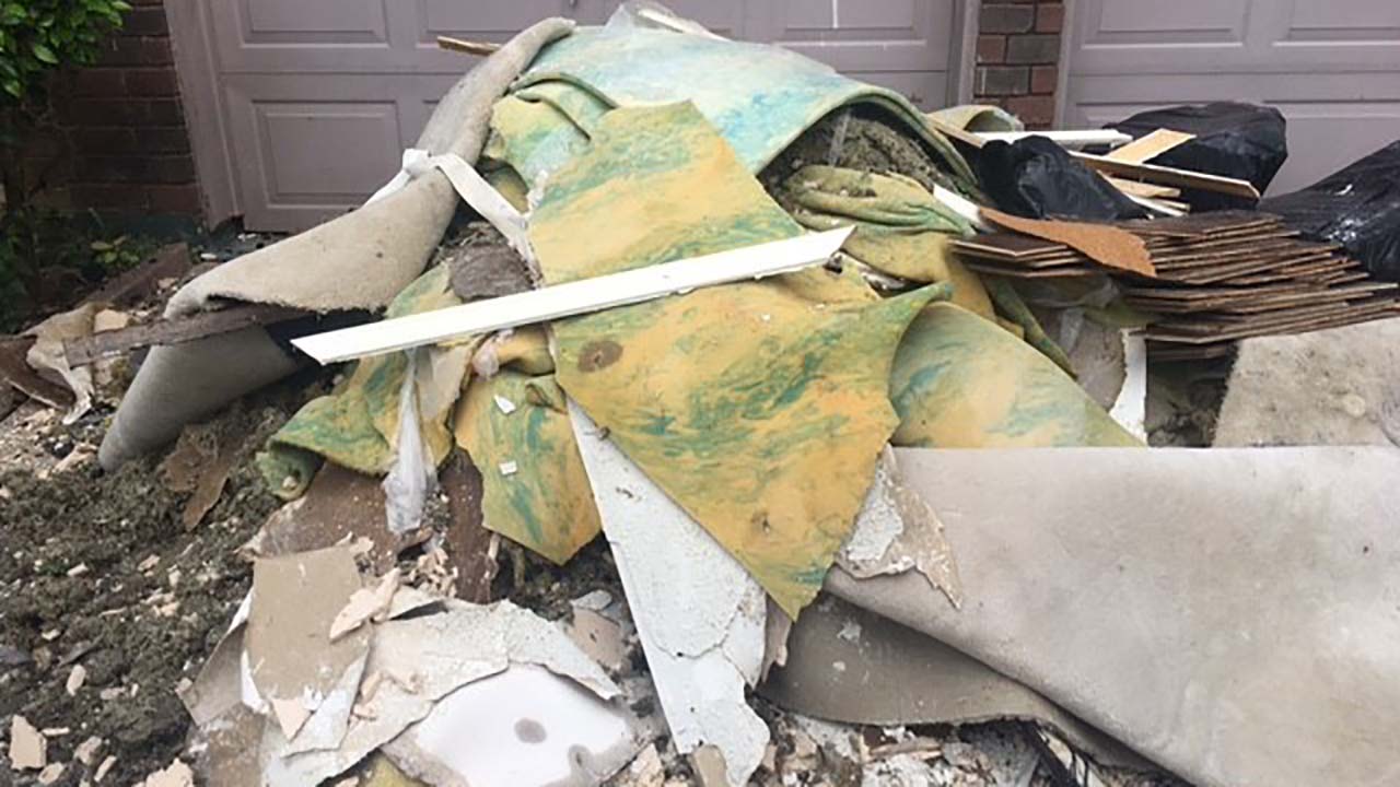 Sugar Land family displaced after lightning hits home