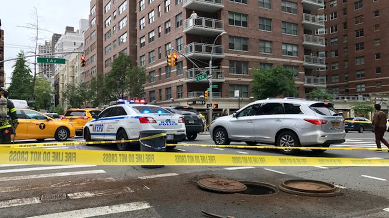 5 manhole fires prompt street closure on UES