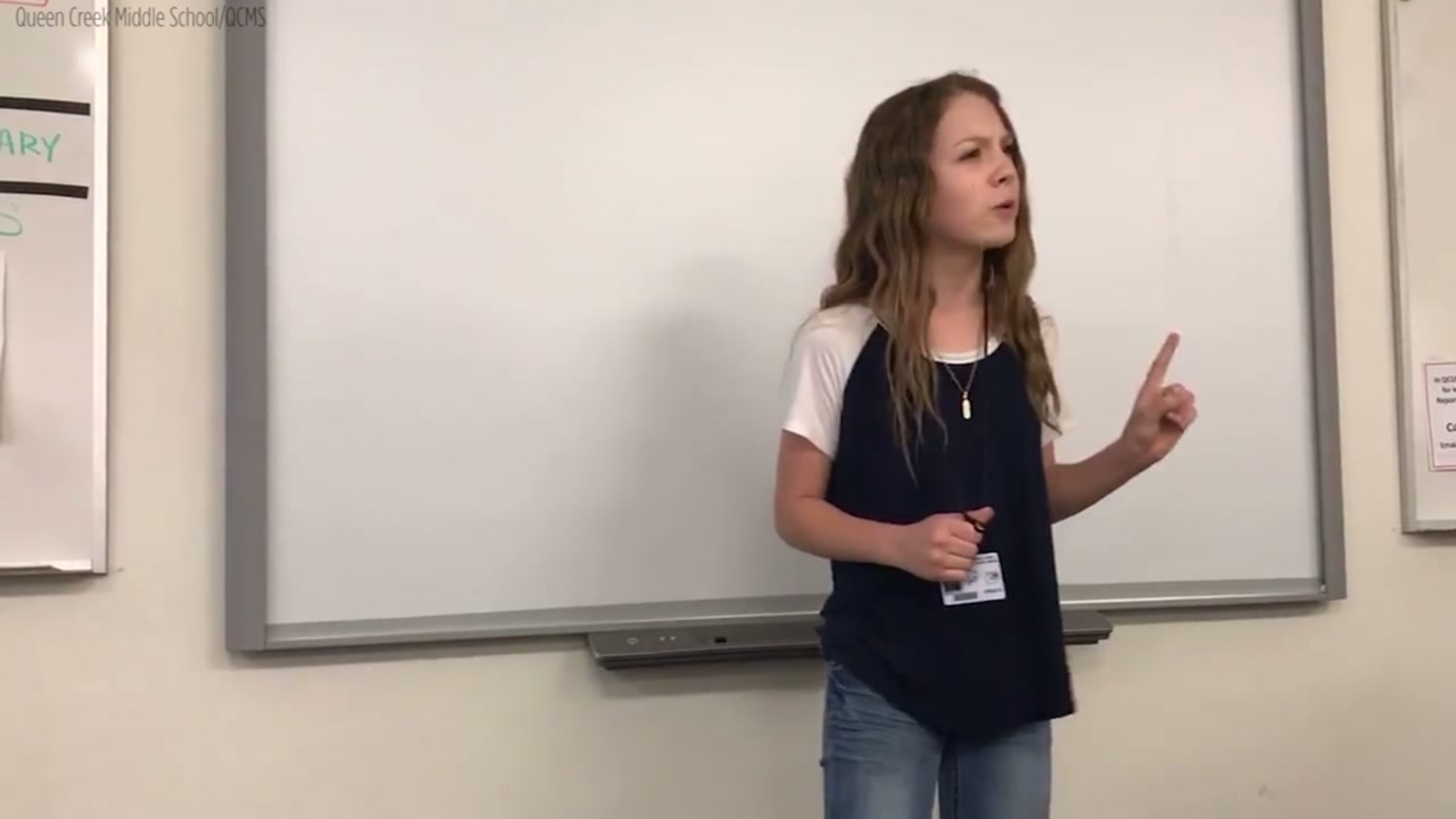 Arizona middle schooler asks 'Why am I not good enough?' in viral slam poetry project - ABC7 Los Angeles