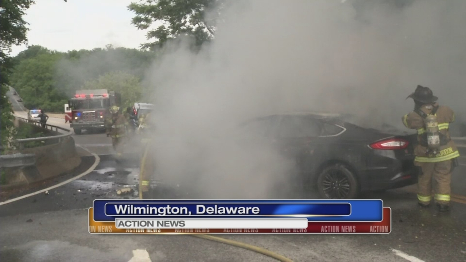 Bystanders rescue victims of fiery crash in Wilmington - 6abc Philadelphia