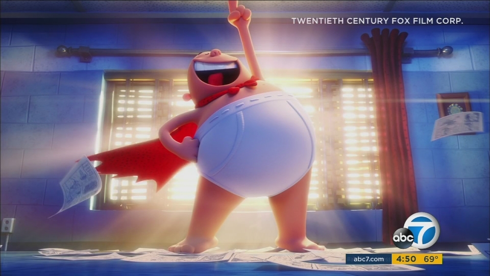 'Captain Underpants' flies off book shelves onto big screen