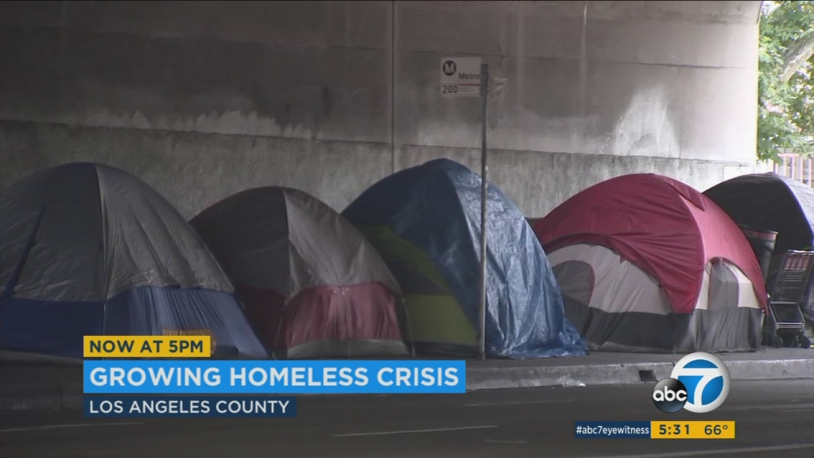 LA County sees steep increase in homelessness - ABC7 Los Angeles