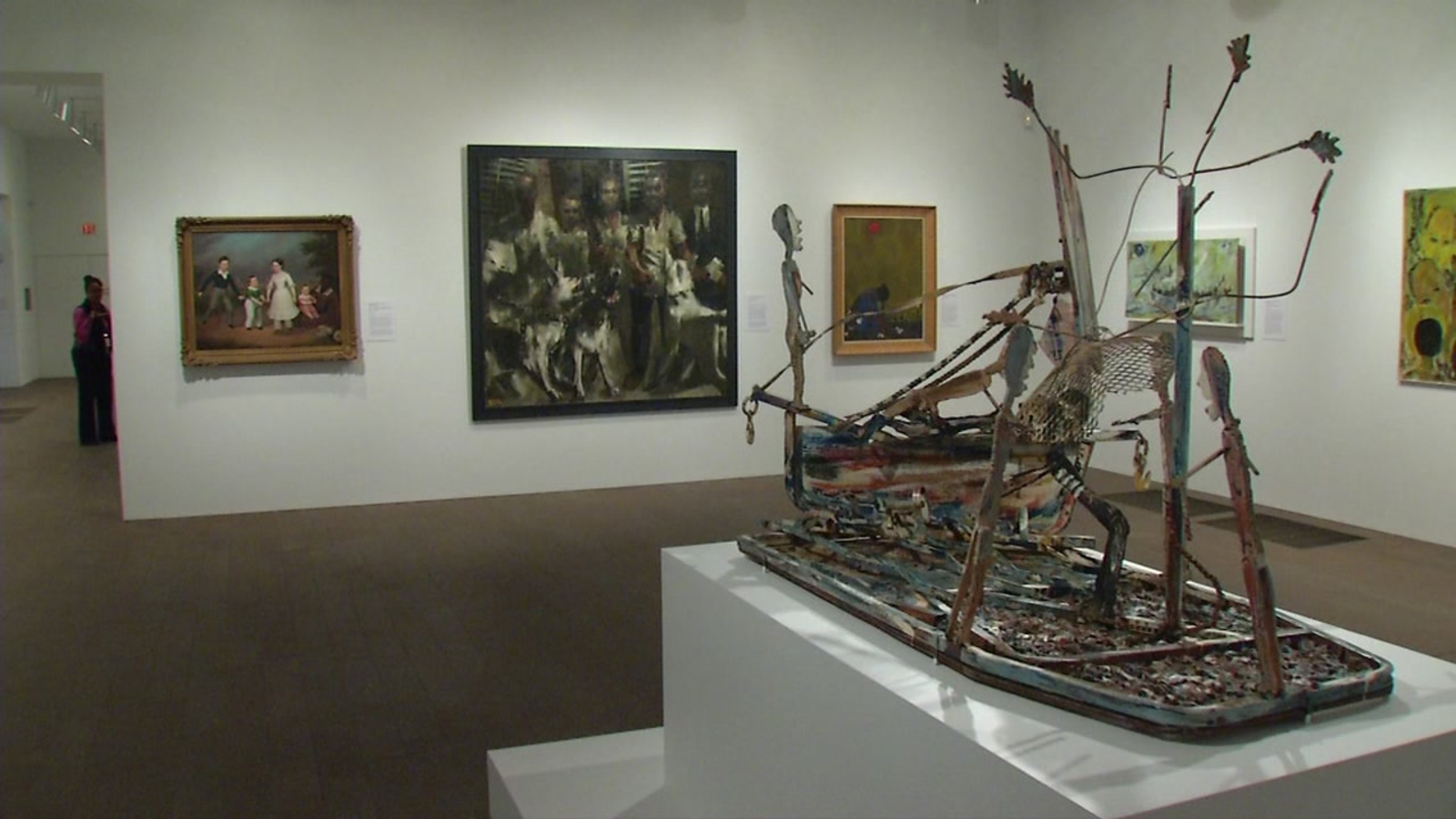 AfricanAmerican art exhibit on display at The De Young Museum in San